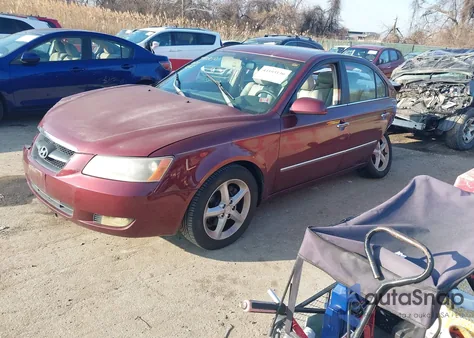 2008 Hyundai Sonata Limited V6/Se V6 из США, поврежденный, VIN 5NPEU46F08H336792